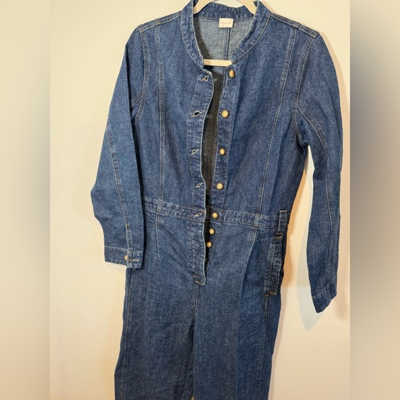 Poetry Hemp & Organic Cotton Jumpsuit in Dark Denim - Picture 5 of 8